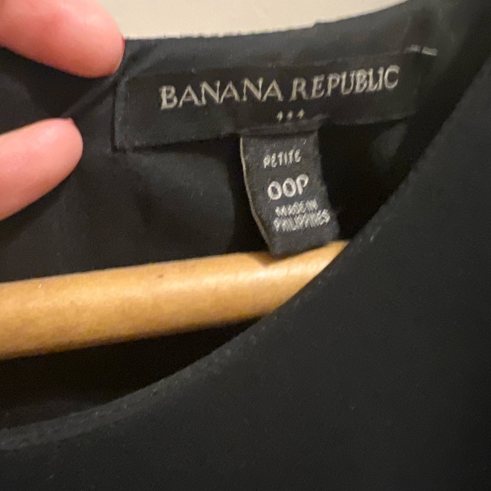 Banana Republic Black Romper